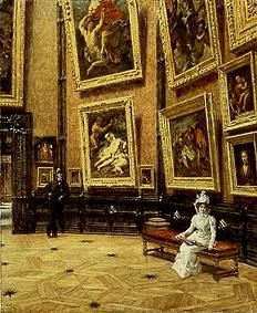 In the Louvre a Louis Beroud