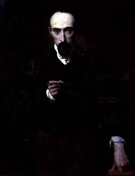 Portrait of Achille Deveria (1800-57) a Louis Boulanger