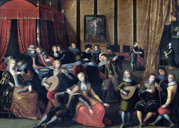 The Spanish Concert or, The Gallant Rest a Louis de Caullery