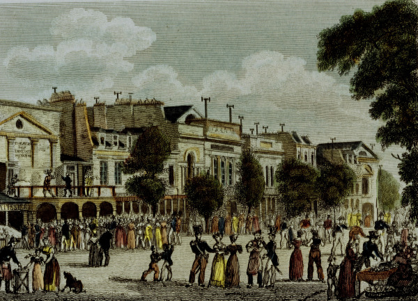 Paris, Boulevard du Temple , Civeton a Louis Durau