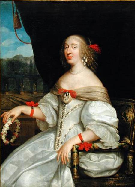 Portrait of Anne-Marie-Louise d'Orleans (1627-93) Duchess of Montpensier a Louis Ferdinand Elle