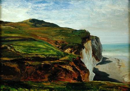 Cliffs a Louis Gabriel Eugène Isabey