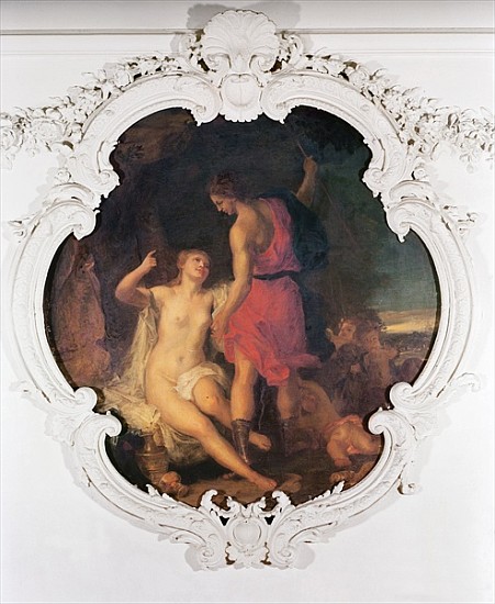 Venus and Adonis, from the Salle de Conseil a Louis Galloche