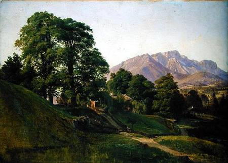 Landscape in Upper Bavaria a Louis Gurlitt