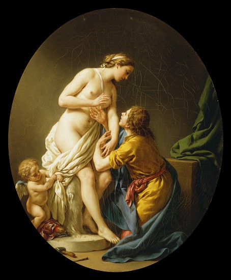 Pygmalion and Galatea a Louis Jean Francois I Lagrenee