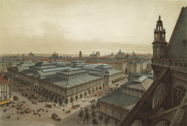 Paris, Les Halles a Louis Jules Arnout