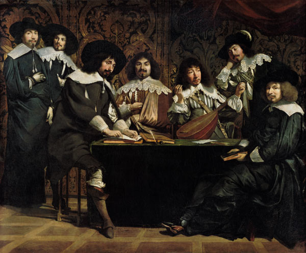 Meeting of the art lovers (or: L ' Académie) a Louis Le Nain