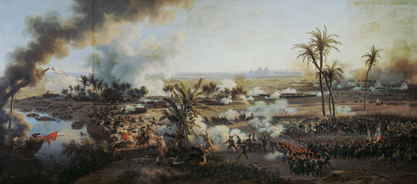 Battle of the Pyramids, 21st July 1798 a Louis Lejeune