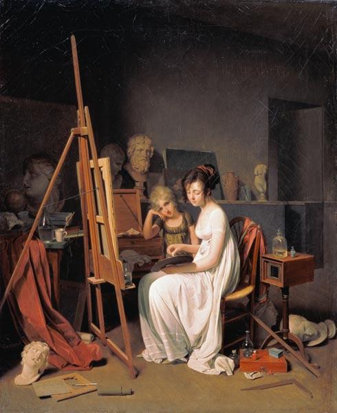 Im Atelier des Malers a Louis-Léopold Boilly