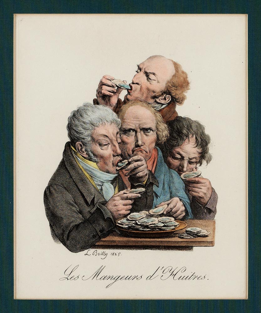 Slurping Oysters a Louis-Léopold Boilly