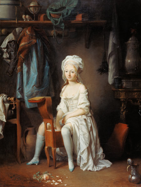 At the morning toilet a Louis-Léopold Boilly