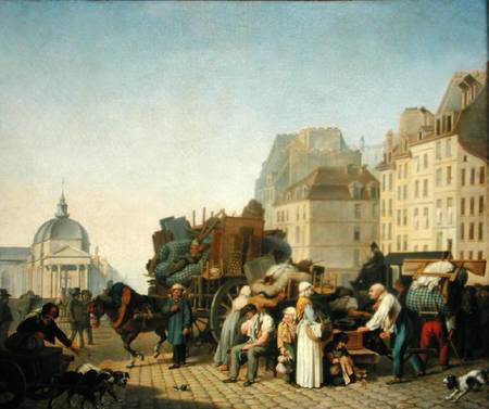 The House Movers a Louis-Léopold Boilly