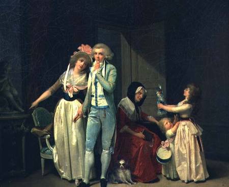 Those who Inspire Love Extinguish it, or The Philosopher a Louis-Léopold Boilly