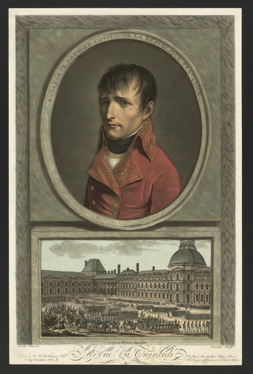 Napoleon Bonaparte as First Consul of France a Louis-Léopold Boilly