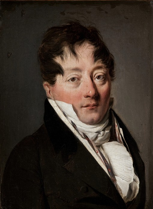 Portrait of Alexandre Balthazar Laurent Grimod de la Reynière (1758-1837) a Louis-Léopold Boilly