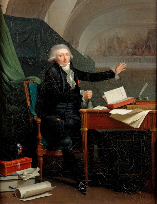Portrait of Jan Anthony d'Averhoult (1756-1792) a Louis-Léopold Boilly
