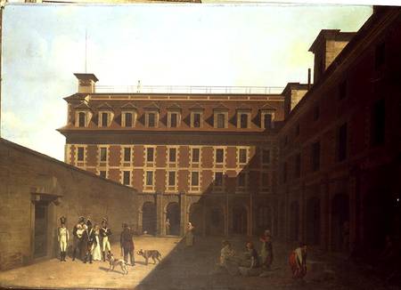 The Prison des Madelonnettes a Louis-Léopold Boilly