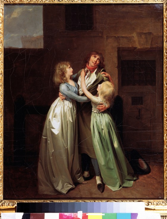 A mournful Parting a Louis-Léopold Boilly
