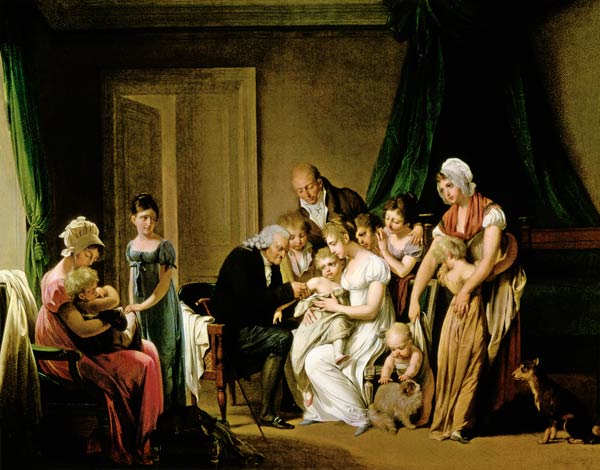The Vaccination a Louis-Léopold Boilly