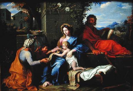 The Holy Family a Louis Licherie de Beuron