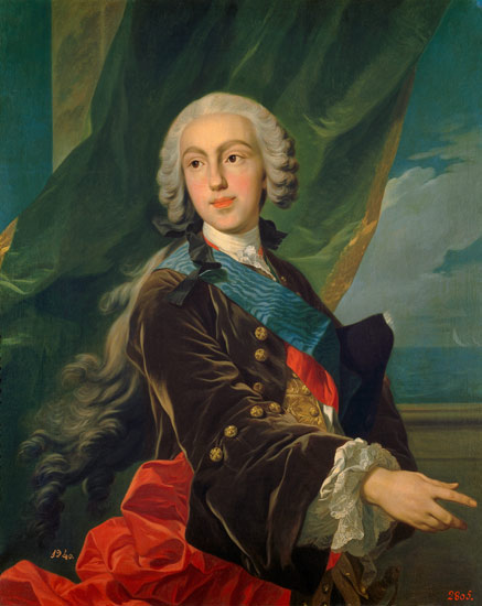 The Infante Philip of Bourbon, Duke of Parma a Louis Michel van Loo