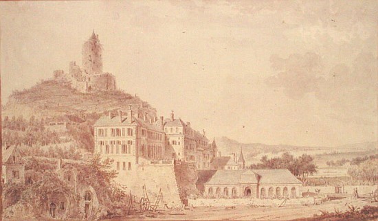 Chateau de La Roche-Guyon a Louis-Nicolas de Lespinasse