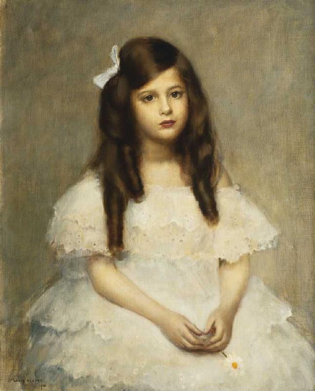 Porträt eines Mädchens a Louis Picard