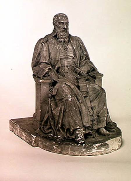 Seated statue of Michel de L'Hospital (c.1504-73) a Louis Pierre Deseine