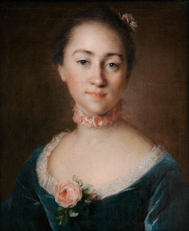 Portrait of Countess Ekaterina Golovkina a Louis Tocqué