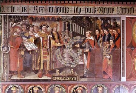 Bishop Sherbourne with Henry VIII a Louise Barnard