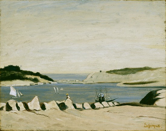 Coast Scene a Louis Michel Eilshemius