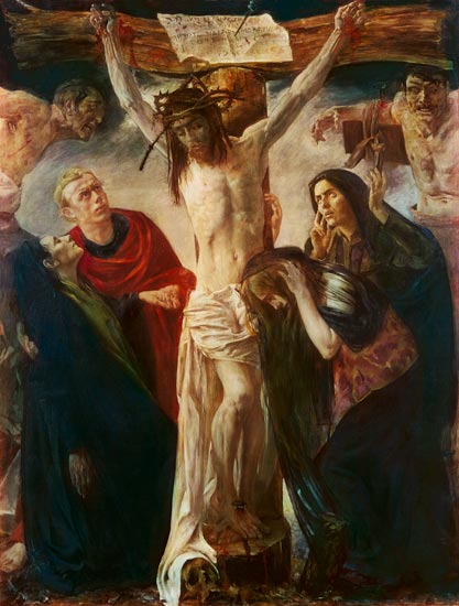 Crucifixion a Lovis Corinth