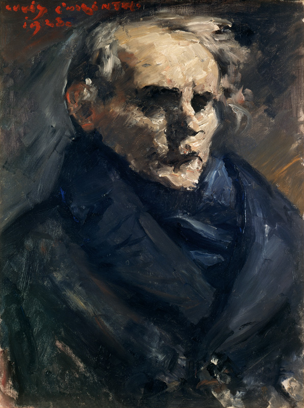 Portrait of the painter Bernt Grönvold. a Lovis Corinth
