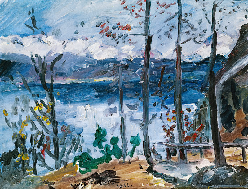 Easter at the Walchensee a Lovis Corinth