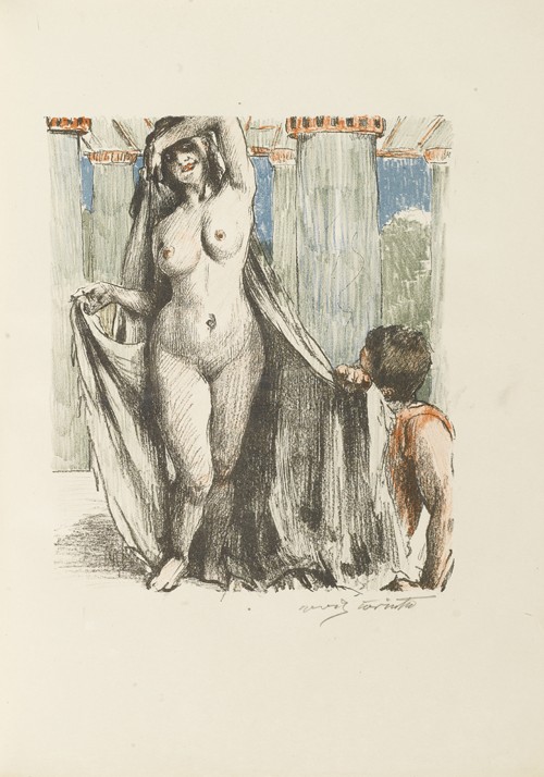 Illustration to The Song of Songs a Lovis Corinth