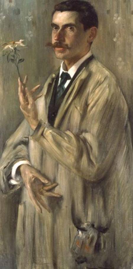 The Painter Otto Eckmann (1865-1902) a Lovis Corinth