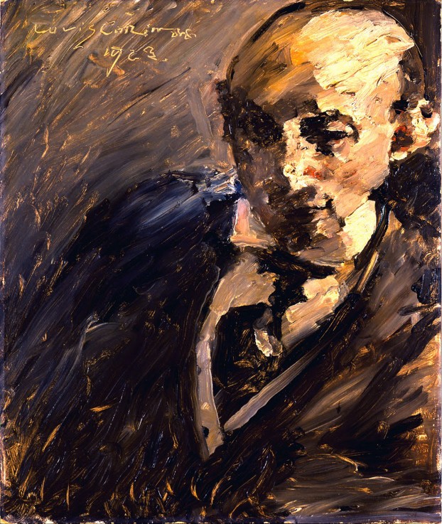 Portrait of Alfred Kuhn a Lovis Corinth
