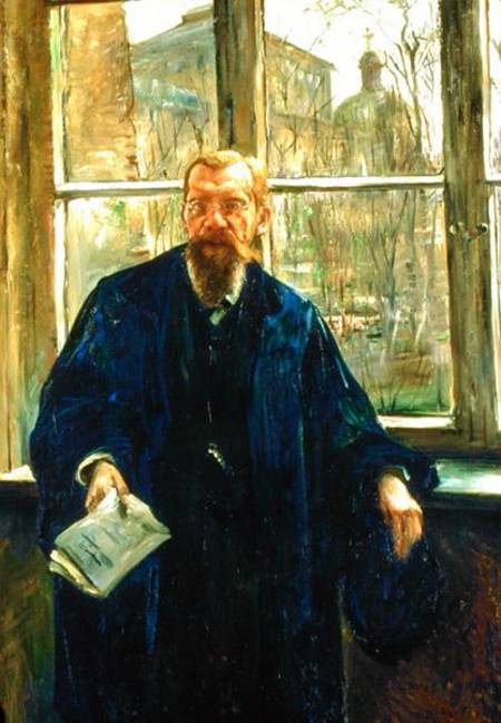Portrait of Dr Edward Meyer a Lovis Corinth