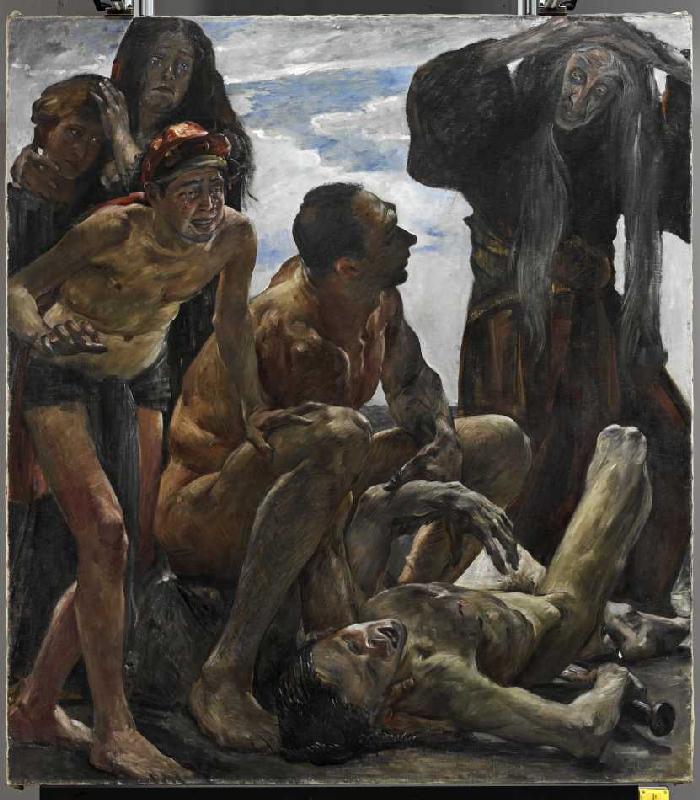 Totenklage a Lovis Corinth