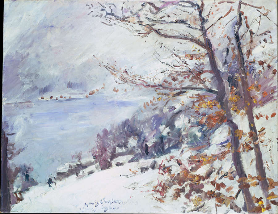 Walchensee in Winter a Lovis Corinth