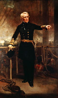 Admiral Lord Lyons, GCB, 1855 (oil on canvas) a Lowes Cato Dickinson