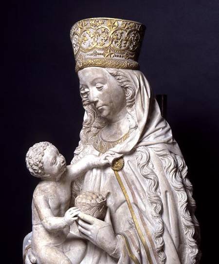 The Mother of God with the Infant Christ a Lubeck or Westphalian Workshop