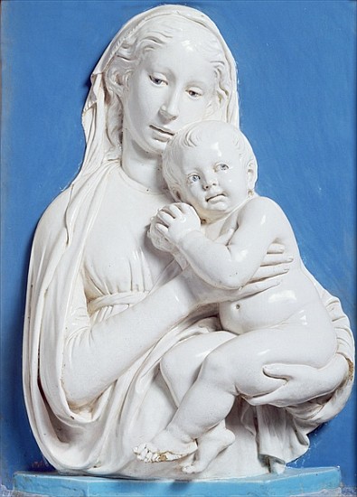 The Madonna of the Apple a Luca Della Robbia