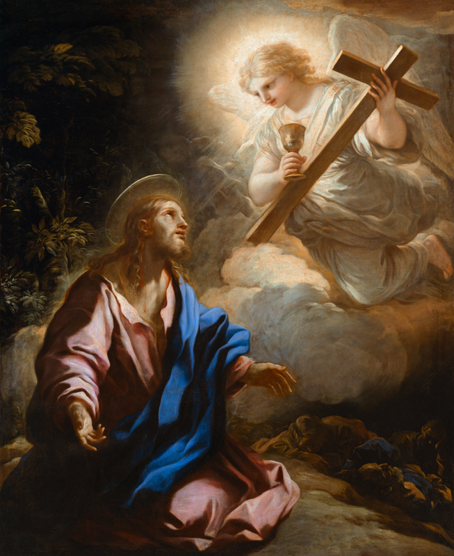 Christ on Mt. of Olives / Giordano a Luca Giordano