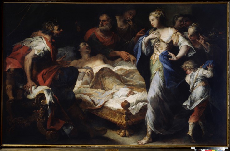 Antiochus and Stratonice a Luca Giordano