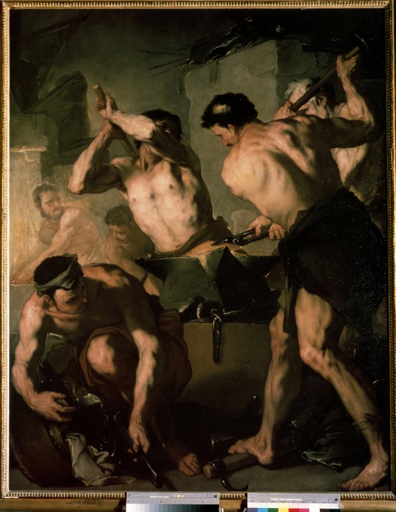 The Forge of Vulcan a Luca Giordano