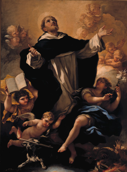 L.Giordano / St. Dominic a Luca Giordano