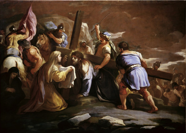 L.Giordano, Carrying the Cross a Luca Giordano