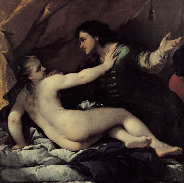 L.Giordano /Lucretia & Sextus Tarquin a Luca Giordano
