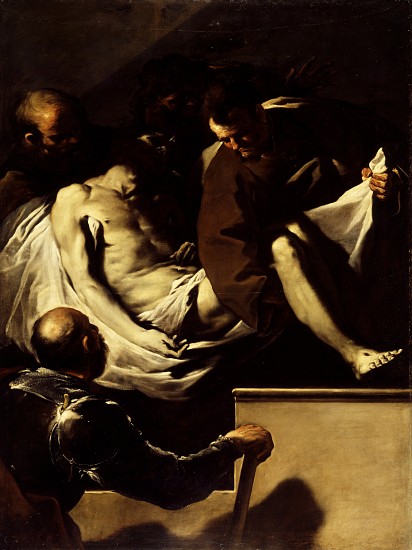 The Entombment of Christ a Luca Giordano